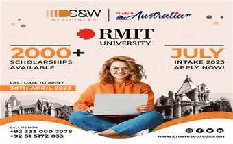 Study in RMIT University Australia witn TWO THOUSAND PLUS SCHOLARSHIP OFFERINGS.