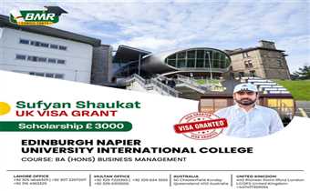 Congratulations Sufyan Shoukat for getting UK visa