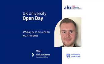 University of Dundee Open Day @ AHZ F-7 Isb Office