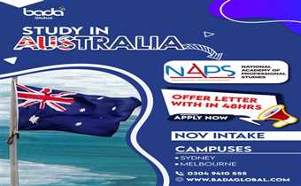 Study in Australia with Bada Global!