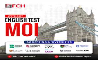 🎓 Study in the UK Without English Test – MOI Accepted 🇬🇧