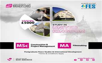 Study in UK-University of Bradford 