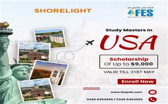Study in USA - Scholarships are Available 