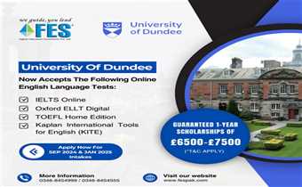 Study in UK - University of Dundee  
