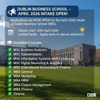 DBS April Intake Here