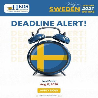Dreaming of studying in Sweden? 