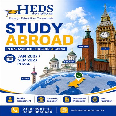 Planning to study abroad in UK, Sweden, Finland or China for Jan 2027 / Sep 2027 intake?