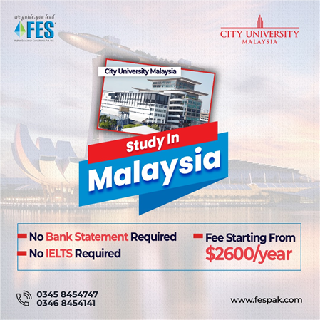 Study in Malaysia - No Bank Statement & IELTS Required