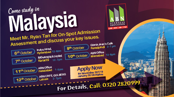 ABN OVERSEAS EDUCATION- Come Study in Malaysia