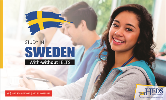 STUDY IN SWEDEN | APPLY WITH or WITHOUT IELTS