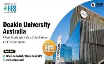 Deakin University is one of the most renowned universities for International students in Australia.
