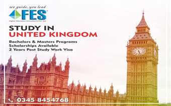 Study in UK with FES Higher Education Consultants!