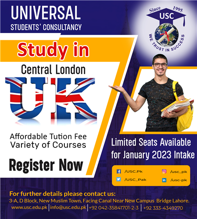 Study in central London, UK with affordable tuition fee