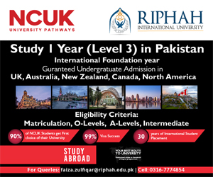 NCUK Riphah