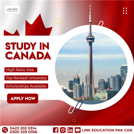 Study In Canada With  LINKED can pak