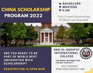 Fully Funded Scholarship for International Students in China 