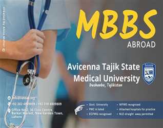 Admission Open! Avicenna Tajik State of Medical University