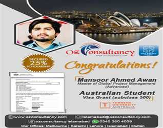 Student Visa Granted