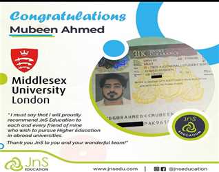 JnS Education: Congratulation Mr. Mubeen Ahmed