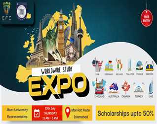 WORLDWIDE Study Expo- Marriott Hotel Islamabad