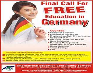 FREE EDUCATION IN GERMANY 