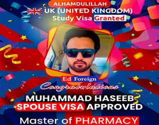 ALHAMDULILLAH UK SPOUSE STUDY VISA GRANTED
