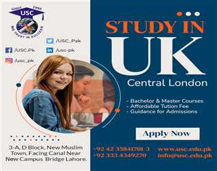 Study in central London, UK with affordable tuition fee.	