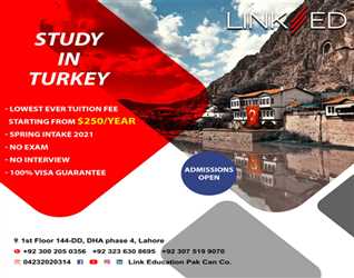 STUDY IN TURKEY - Lowest ever tuition fee