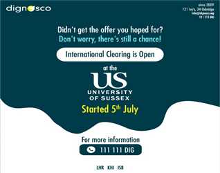 International Clearing is Opened! Your second chance to study in UK!