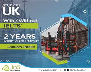  Study in UK with or Without IELTS January Intake