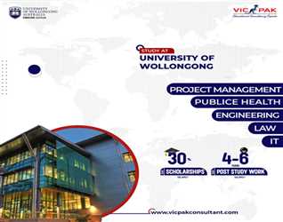 Study at university of Wollongong Australia  