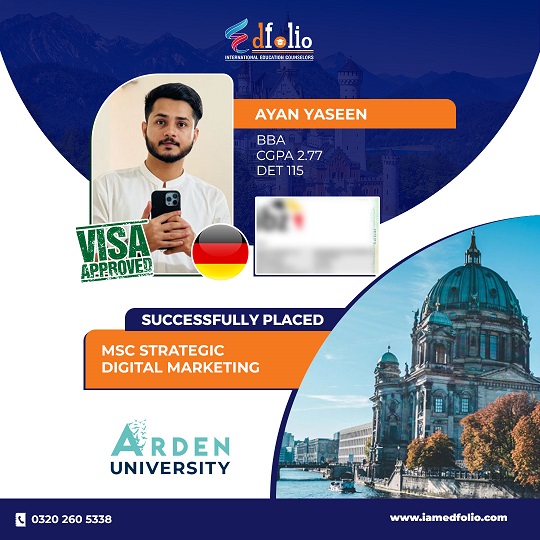 We are thrilled to share another success story, this time featuring Ayan Yaseen.