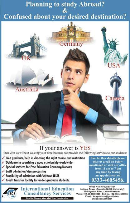 Good News !!!!!!!!!!! for Pakistani Students