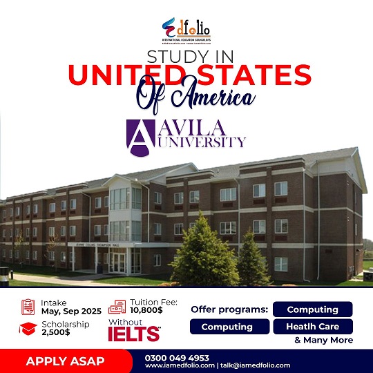 Start your Educational Journey with Top-Class Education in Avila University (USA).