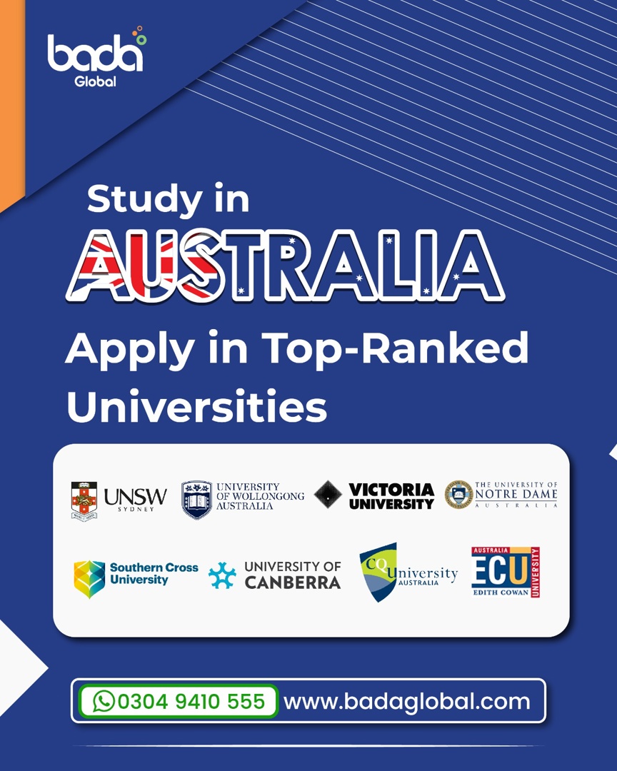 Study in Australia for Pakistani Students
