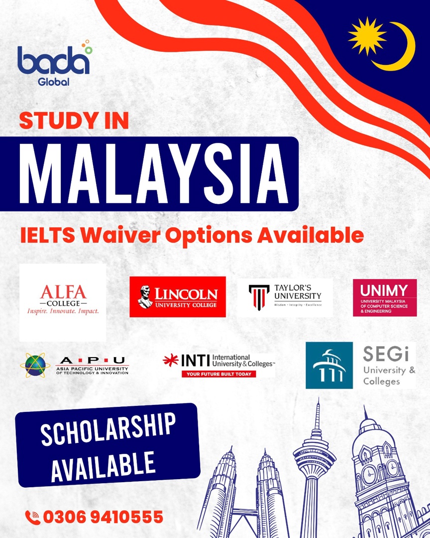 Study in Malaysia for Pakistani Students