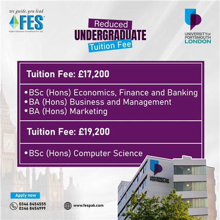 Study in UK - University of Portsmouth 