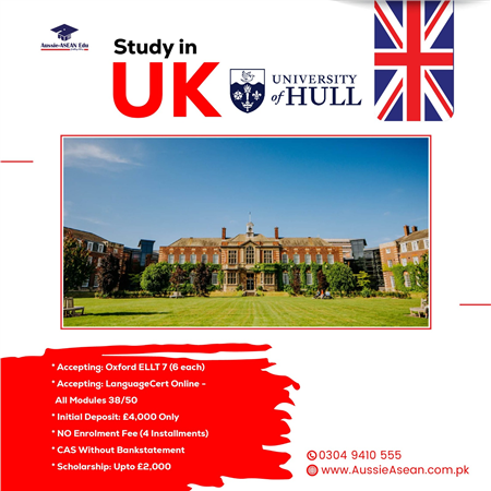 study in the UK at the University of Hull